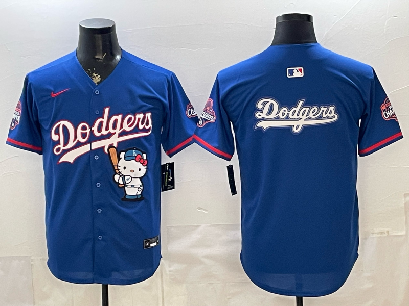 men Los Angeles Dodgers blank blue Game 2026 Nike MLB Jersey 0529004->los angeles dodgers->MLB Jersey